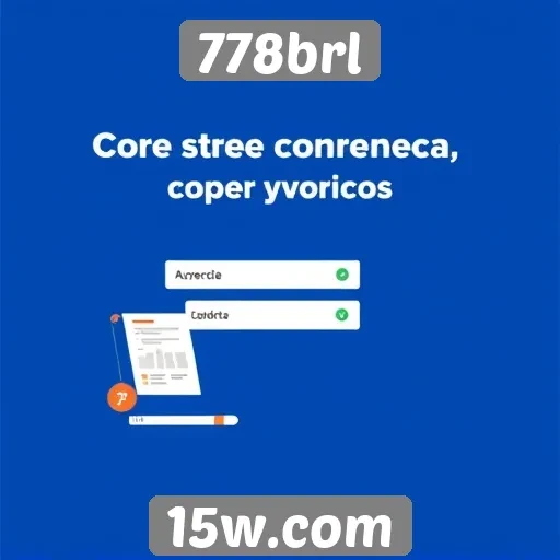 Como criar uma conta no 778brl de forma segura