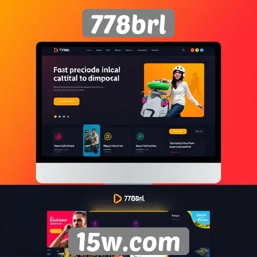 Evolução do design do site 778brl